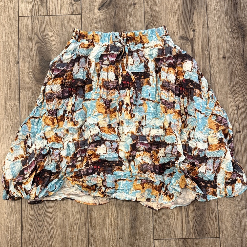 Abstract Print Women's Skirt